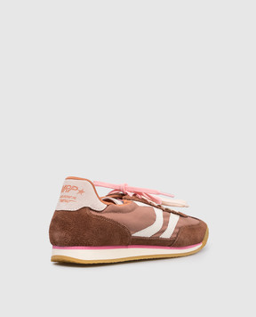 Maripe Brown PURE combination sneakers PURE