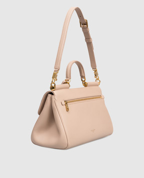 Dolce&Gabbana Pink leather bag My Sicily BB7782B7321