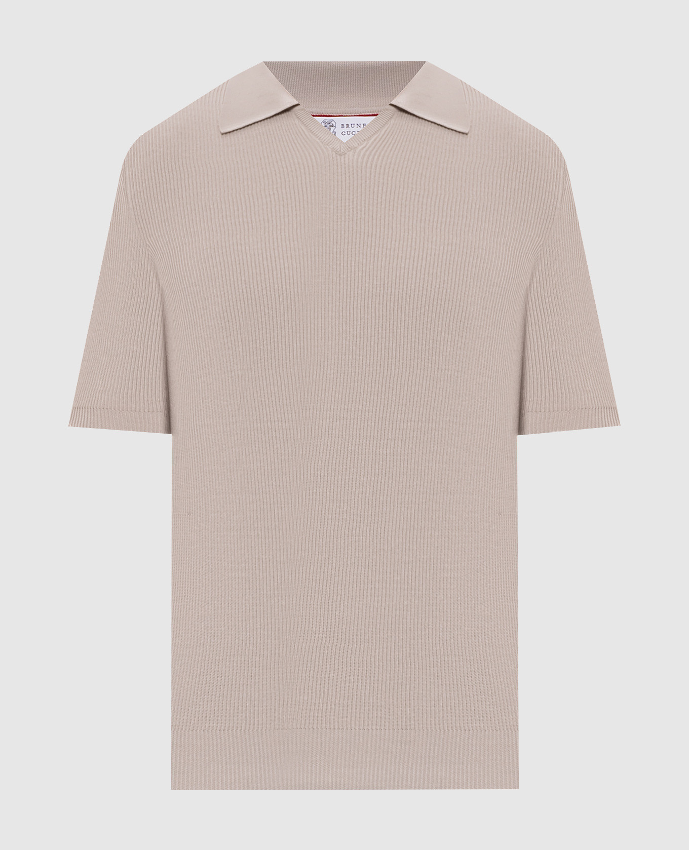 

Beige T-shirt Brunello Cucinelli