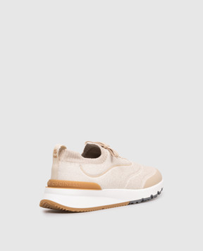 Brunello Cucinelli Beige sneakers MZUEHRO342