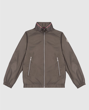 Moncler ENFANT Hilmi children's windbreaker in khaki color L19541A0003953A5E