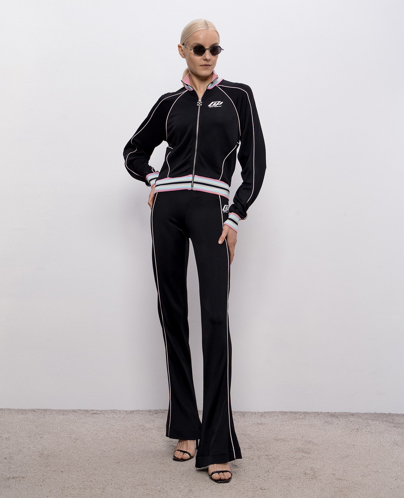 

Black Fluid Track Sweatpants Off-White