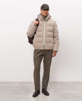 Brunello Cucinelli Beige down jacket MV4061836