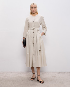 Max Mara GIORNO gray midi dress SMMGIORNO