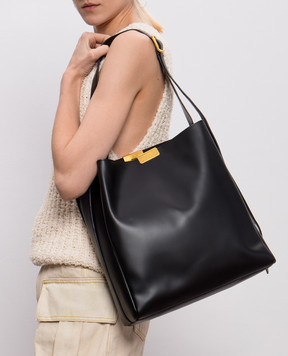 Gianni Chiarini Black leather bag Jo BS11991LSR