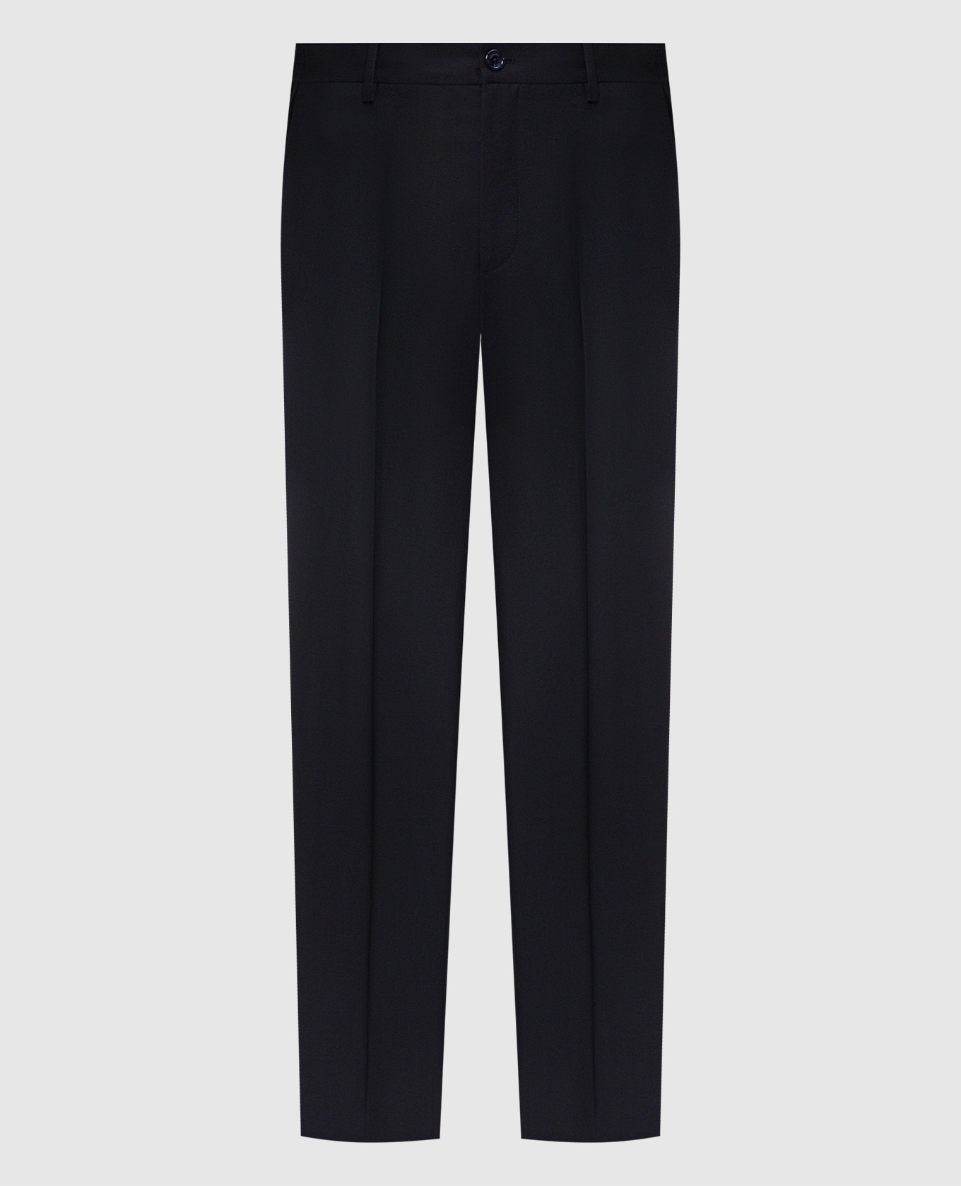 Blue wool pants