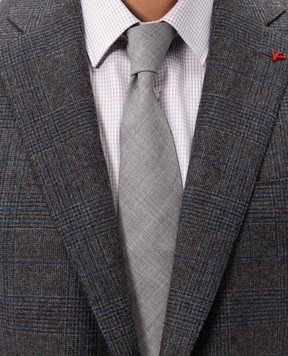 Brunello Cucinelli Gray wool tie M032P0018