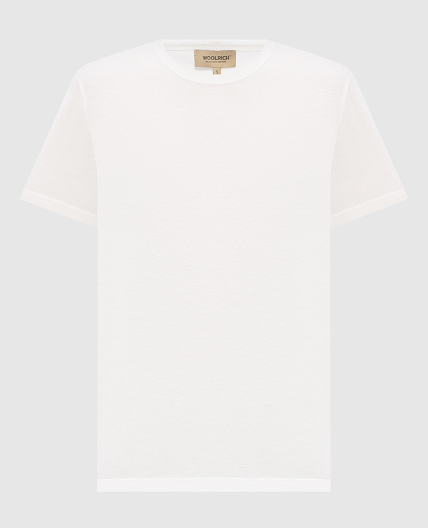 Ivory T-shirt with logo print