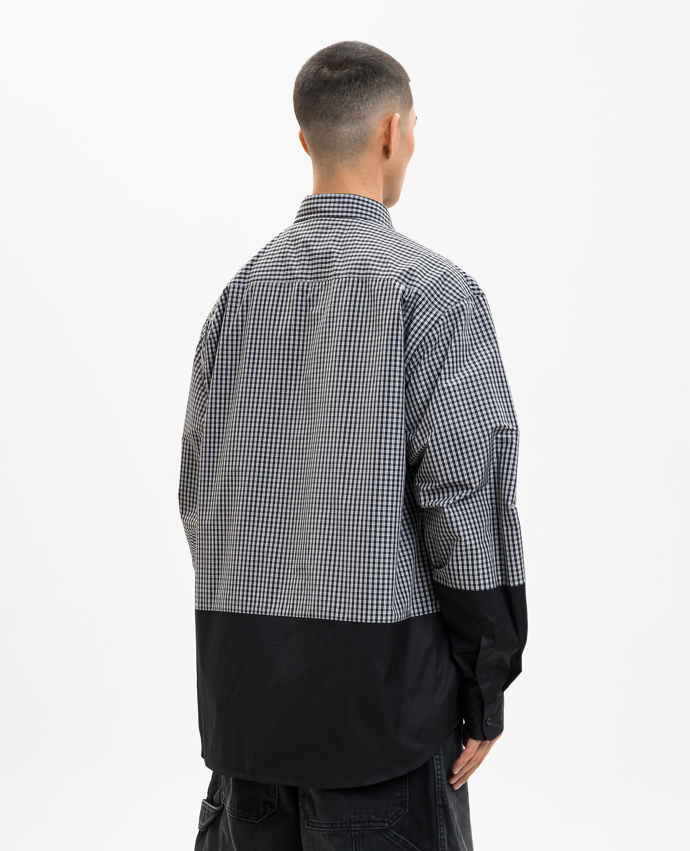 

Black checkered shirt Vetements