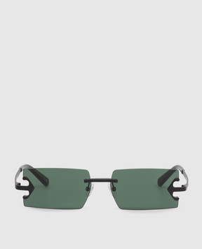 Off-White Black Surprise sunglasses OERI155F25MET001