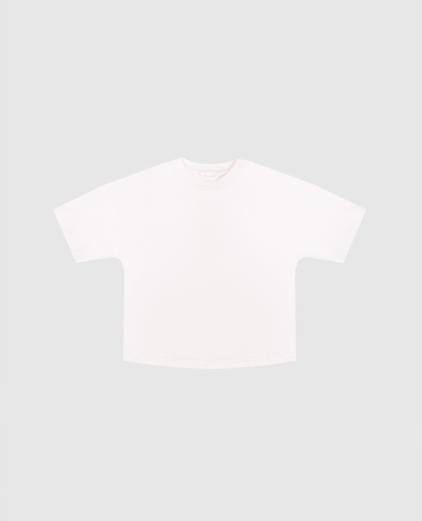 

Children's pink T-shirt with logo print Palm Angels