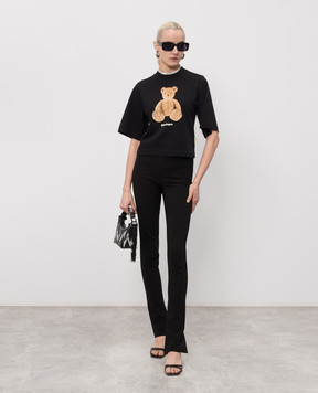 Palm Angels Black Bear T-shirt PWAA079S26JER006