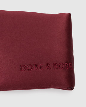 Dore & Rose Burgundy silk sleep mask DEEPSLEEPMASK