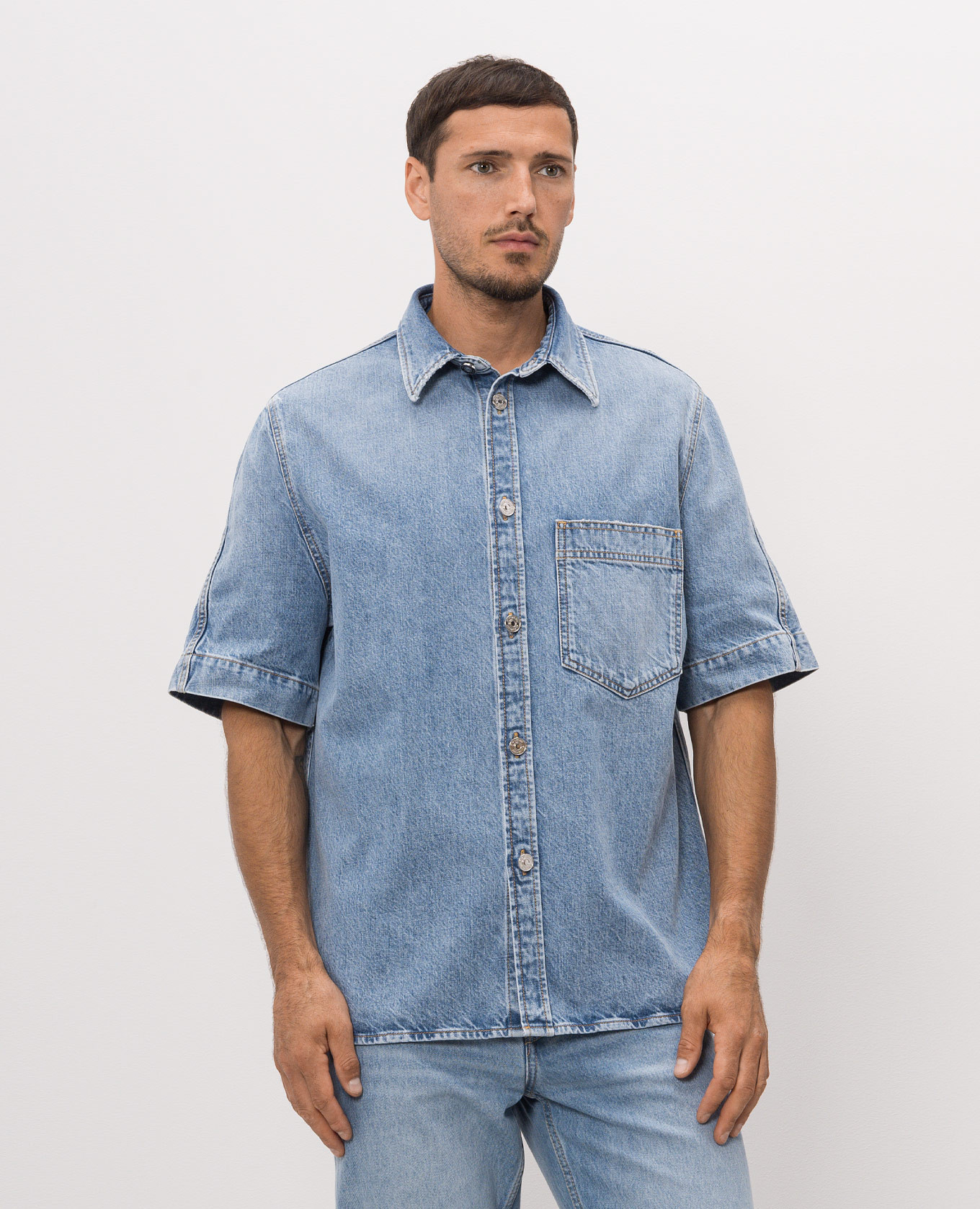 

Blue denim shirt Givenchy, Light blue