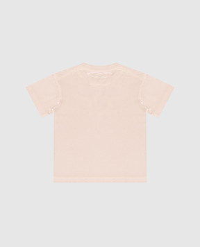 C.P. Company Beige T-shirt with logo embroidery CNM00QLAA171014