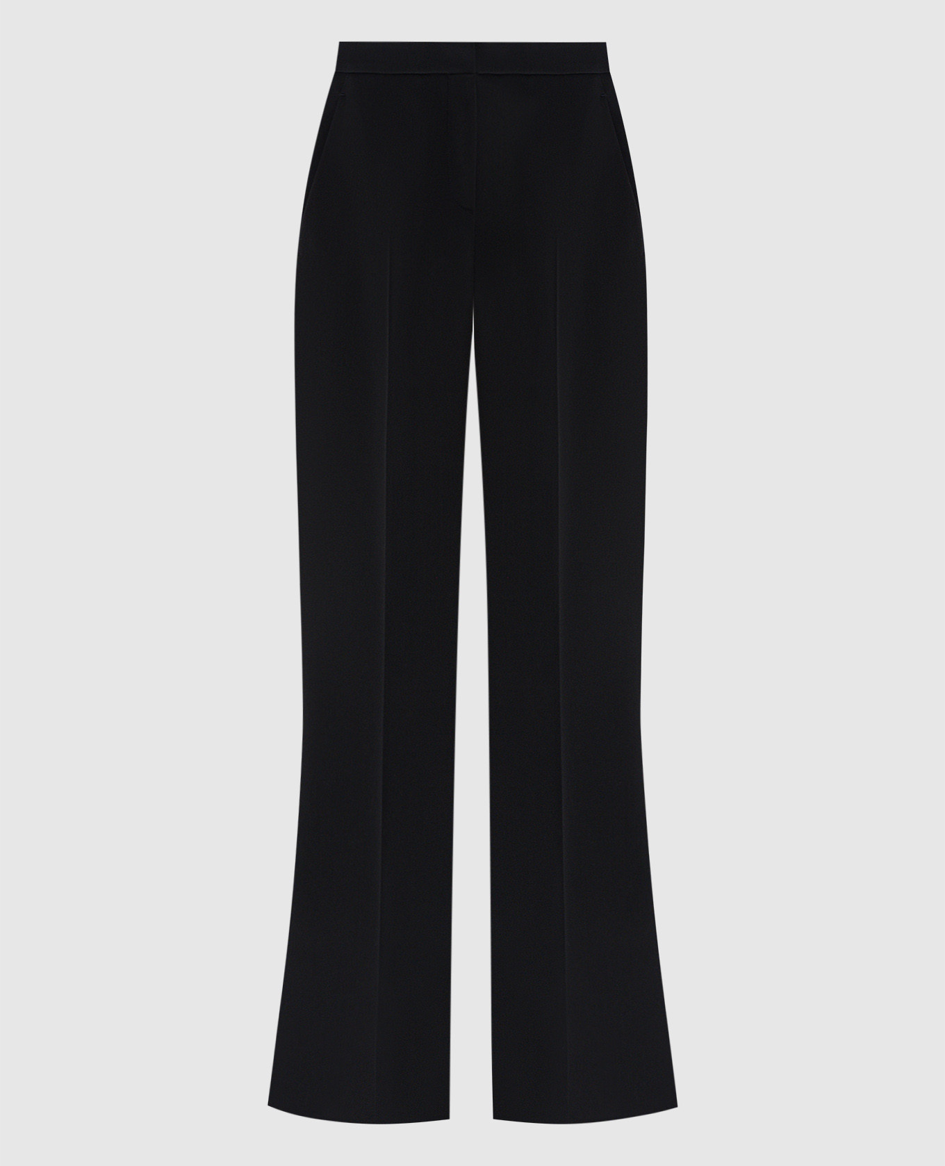 

Black flared pants with logo detail Twinset