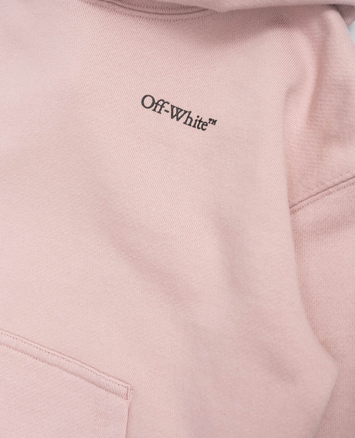 

Children's pink hoodie with print Off-White