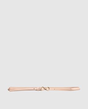 Twinset Pink leather belt 261TA4180