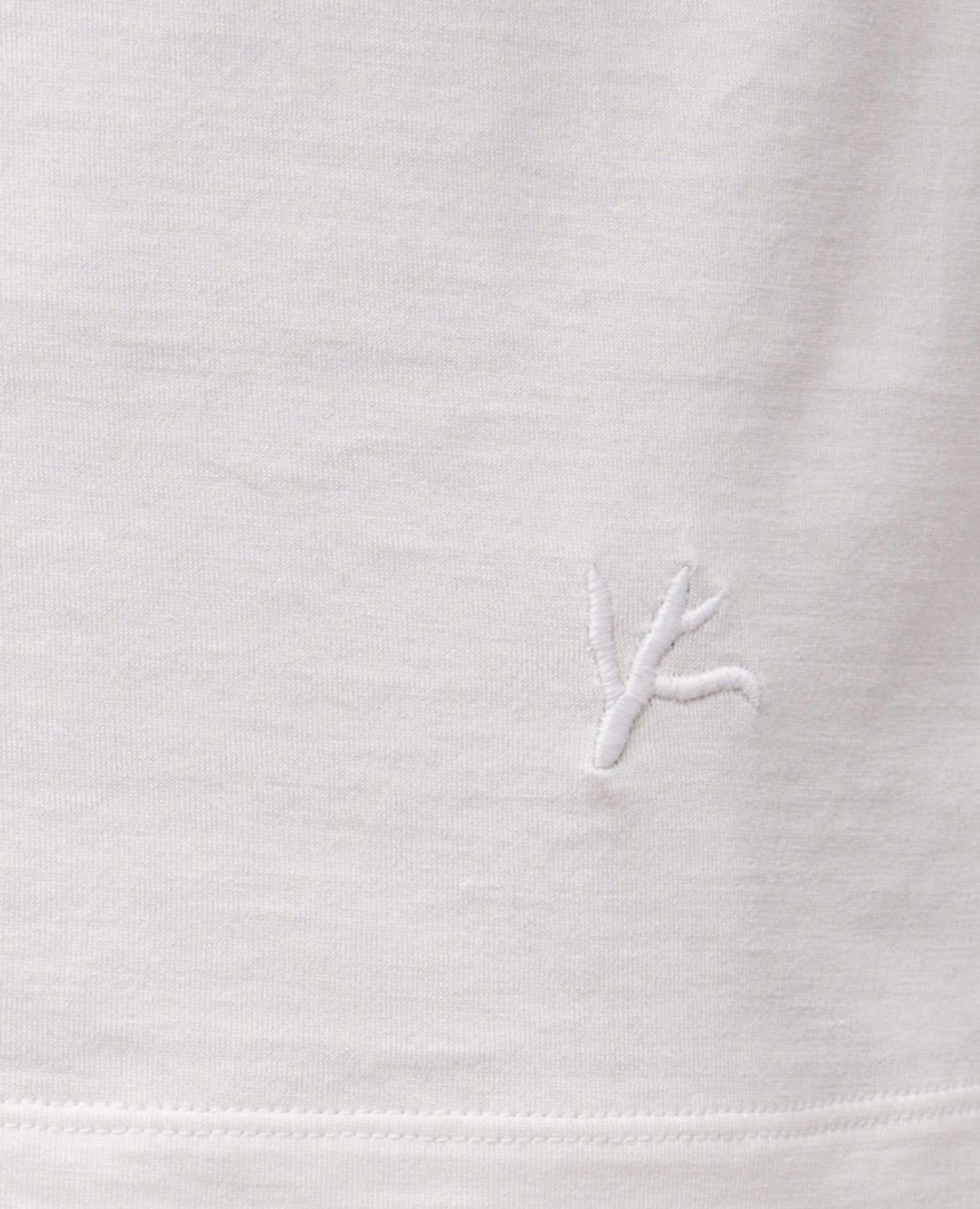 

White T-shirt with silk ISAIA