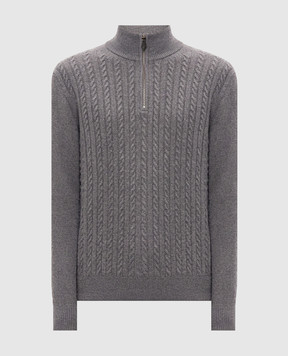 Castangia dal 1850 Gray wool and cashmere sweater BTMOD7