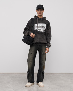 Off-White Gray hoodie News 44MBB12GF5F004