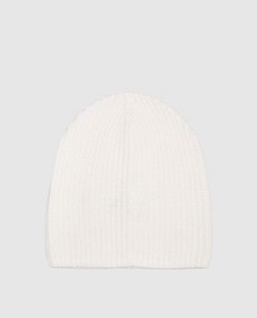 Allude Ivory cashmere hat 26511244