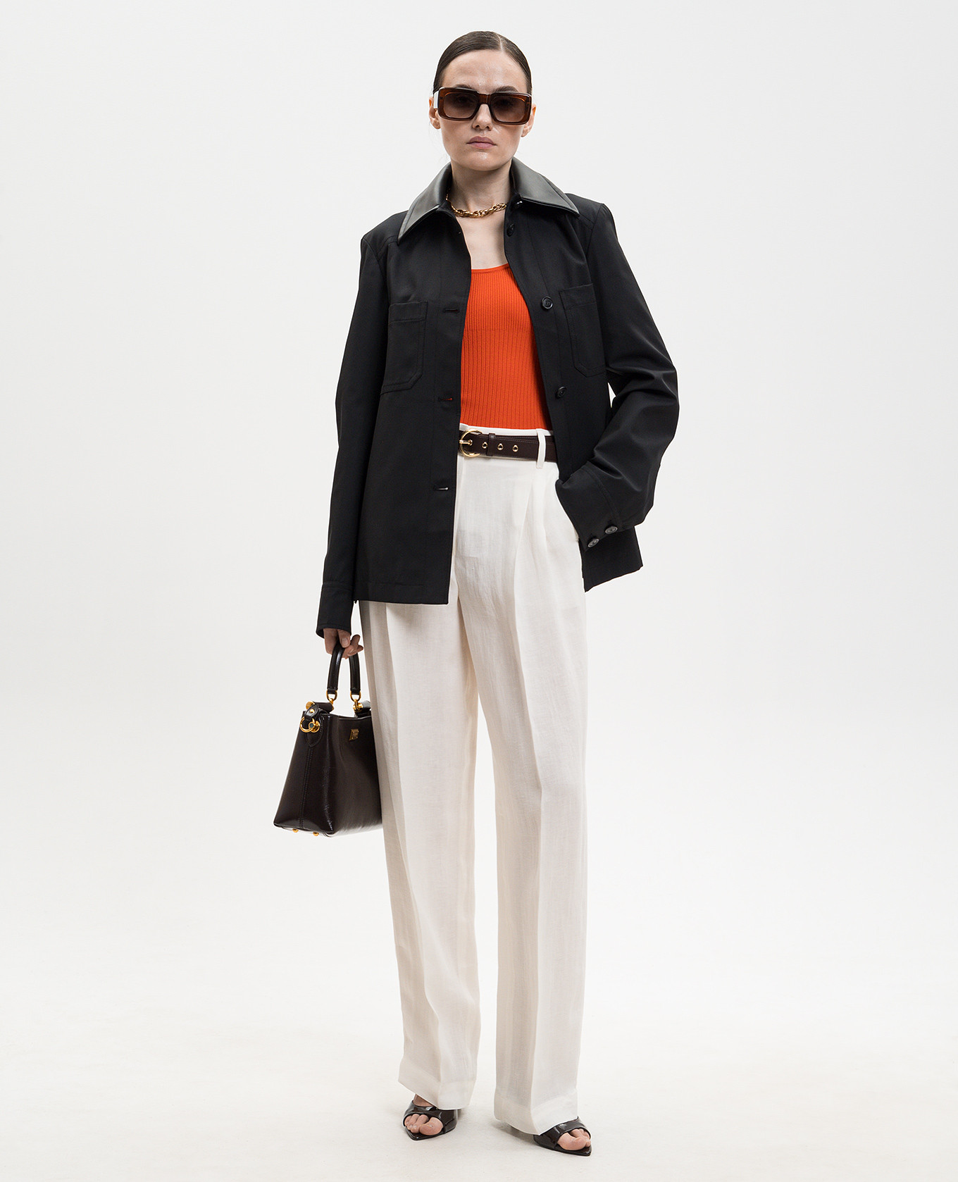 

Orange T-shirt GHIRO Max Mara