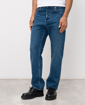 Bottega Veneta Blue jeans with a worn effect 861558V69P0