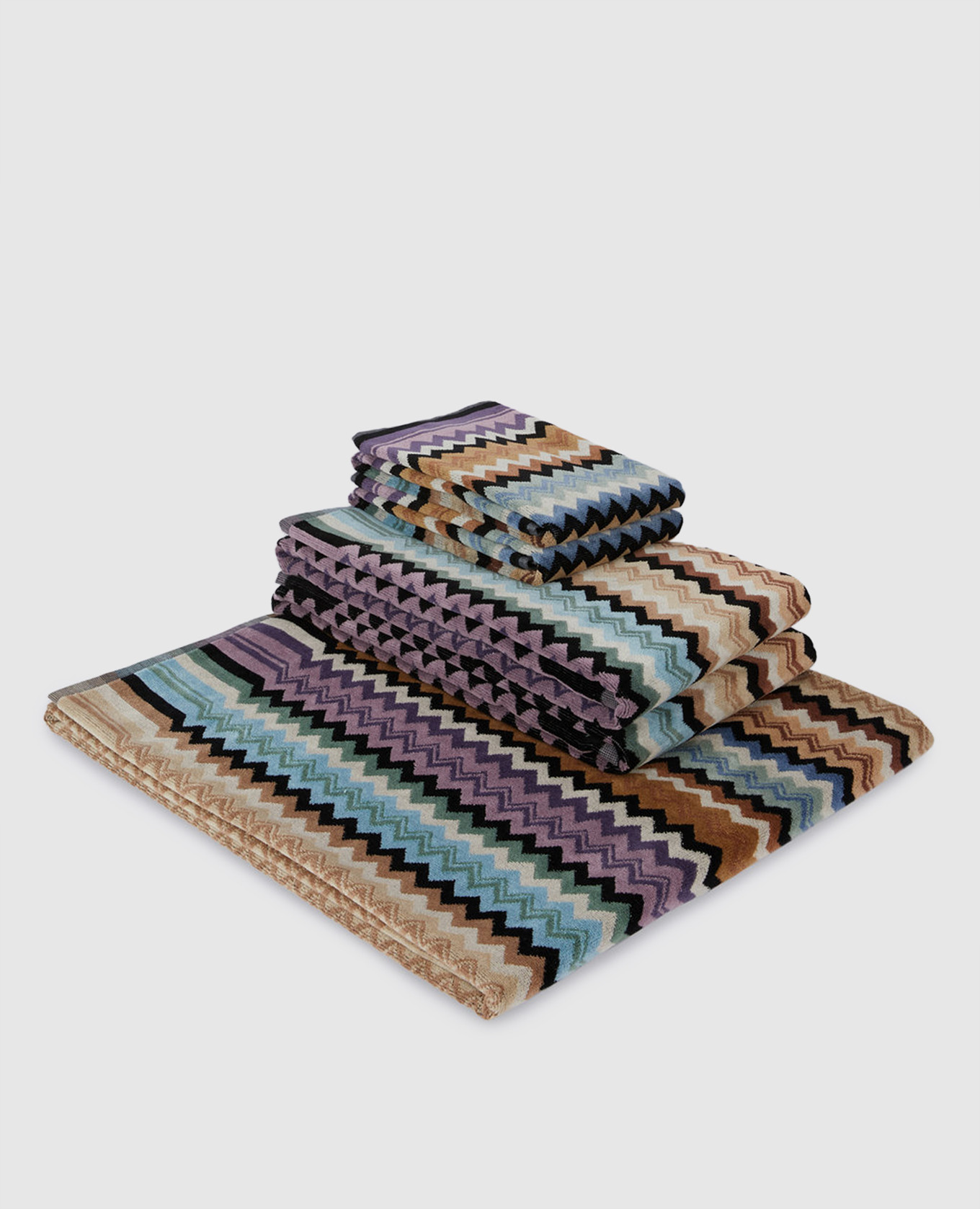 

Adam terry towel set 5 pcs Missoni Home, White