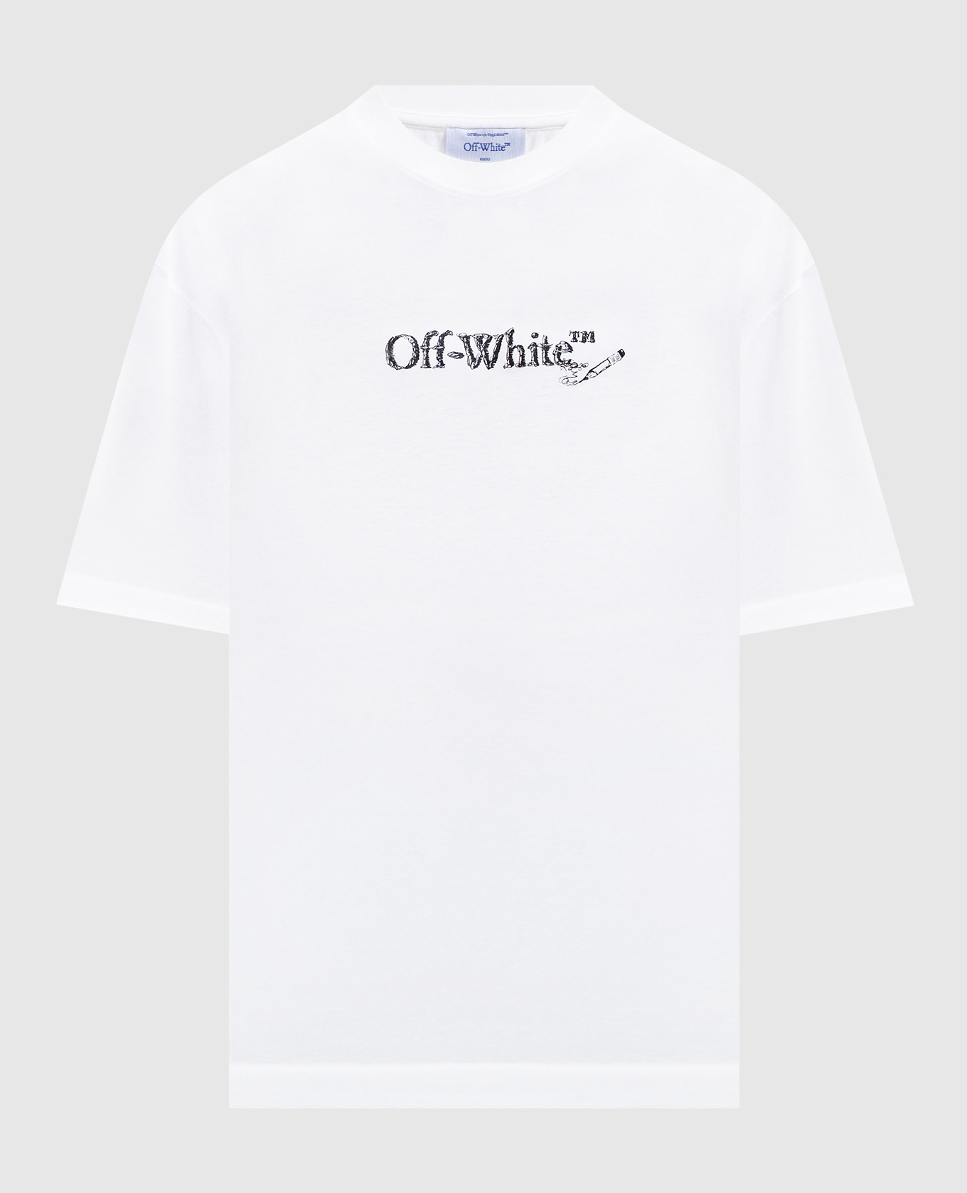 

White Scribble Arrow T-shirt Off-White