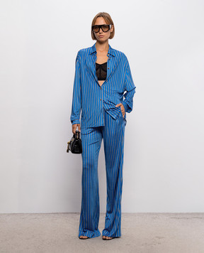 Versace Blue printed shirt 10256861A18441