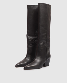 Paris Texas Black leather boots JANE PX1119XVT0C
