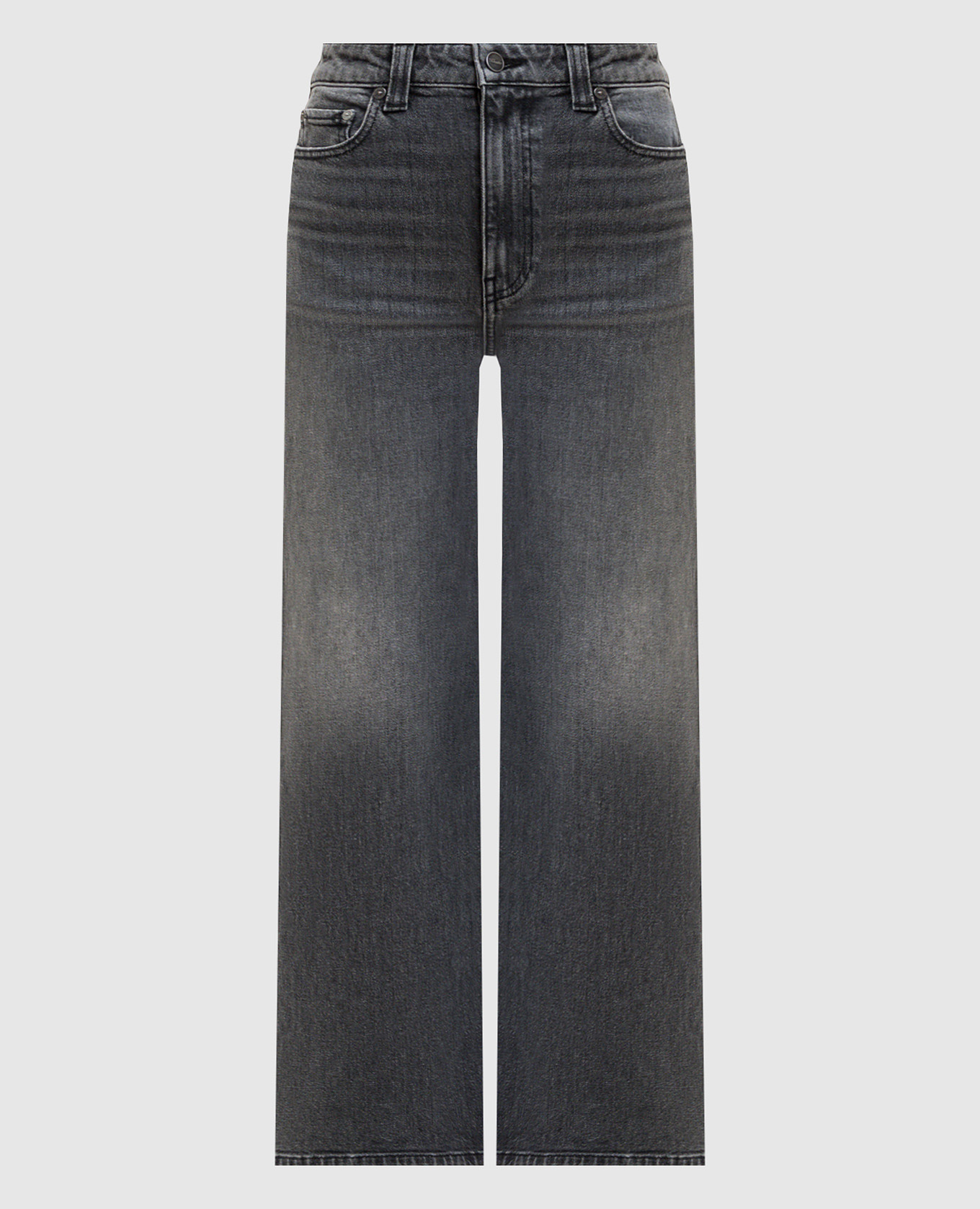 

Delina black distressed jeans Khaite