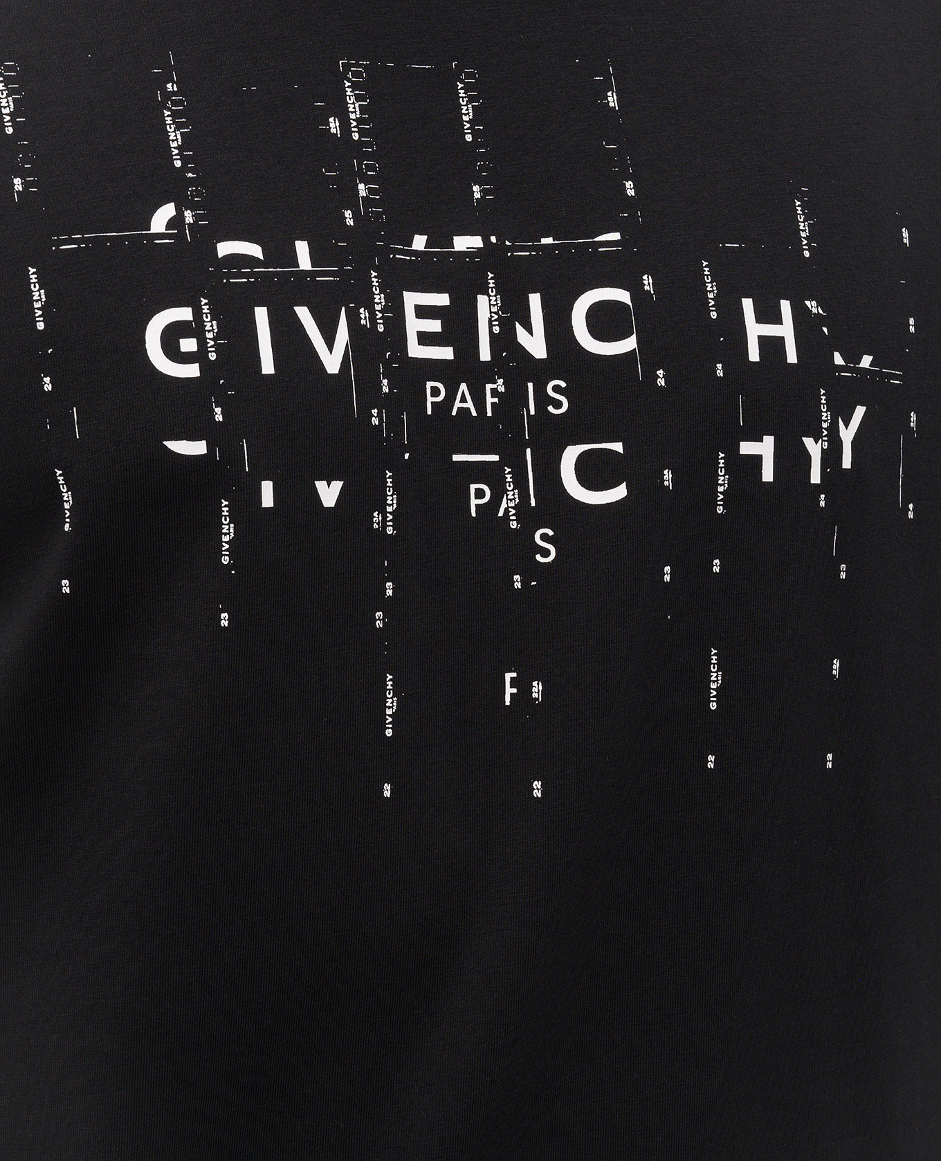 

Black t-shirt with logo print Givenchy