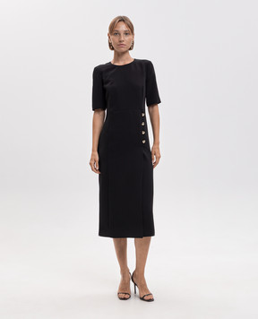 Twinset Black midi dress 262TP2046