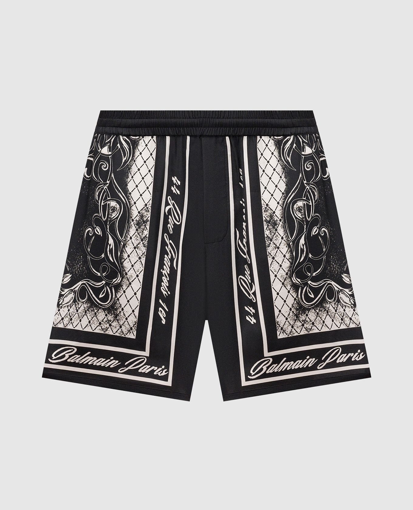Black Foulard shorts