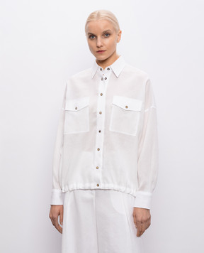 Brunello Cucinelli White cotton shirt MQ986NE416