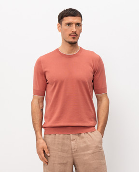 Brunello Cucinelli Pink T-shirt M29805200