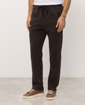 Castangia dal 1850 Brown sweatpants DMSDM192