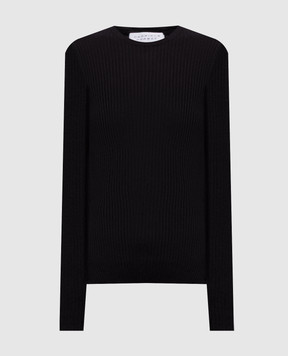 Gabriela Hearst Browning black cashmere and silk jumper X009246A003