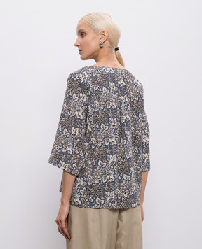 Max Mara Weekend Floral print silk blouse WKDGINNICO
