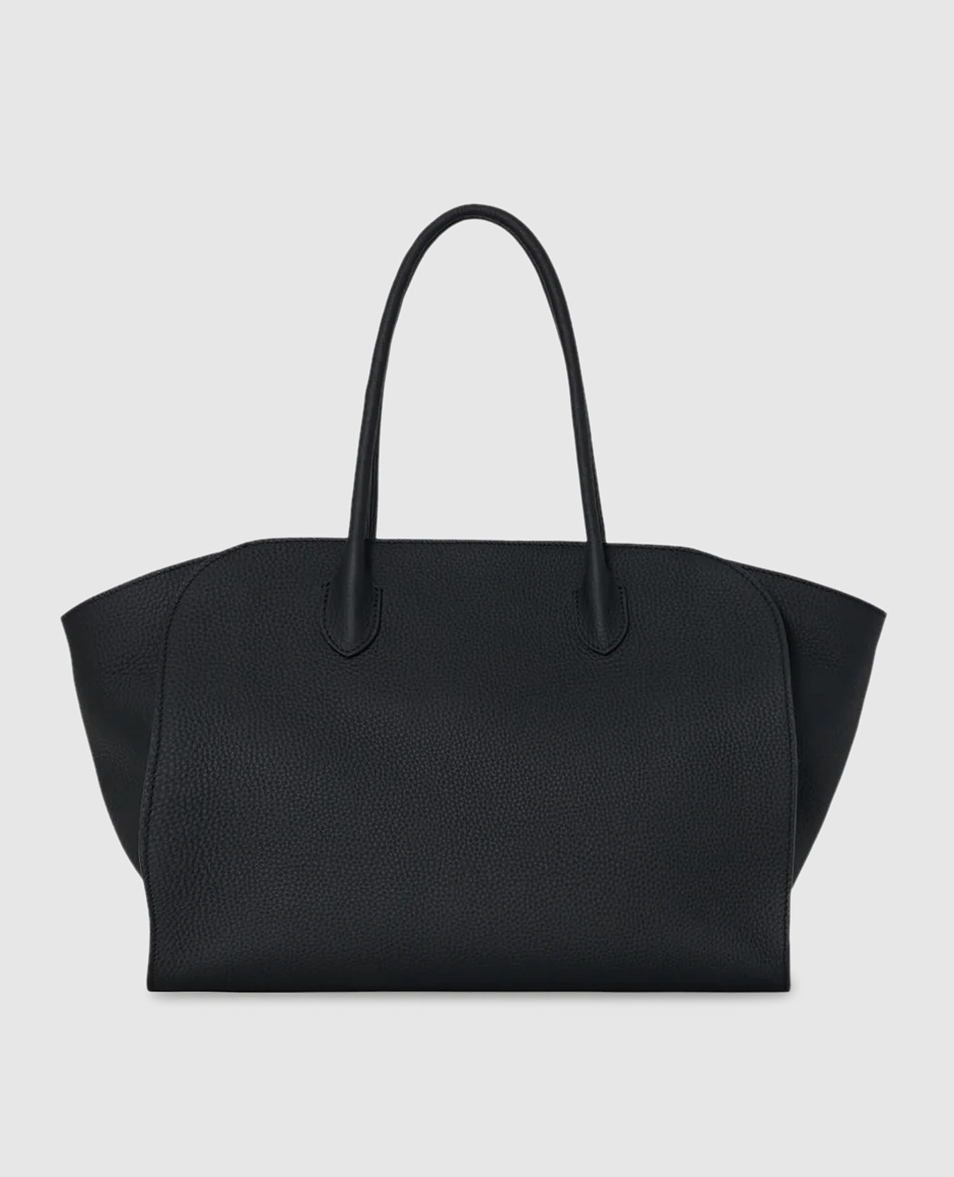 

Marlo black leather tote bag The Row