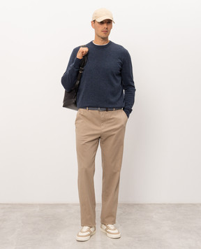 Peserico Beige cotton pants R54743T2302440