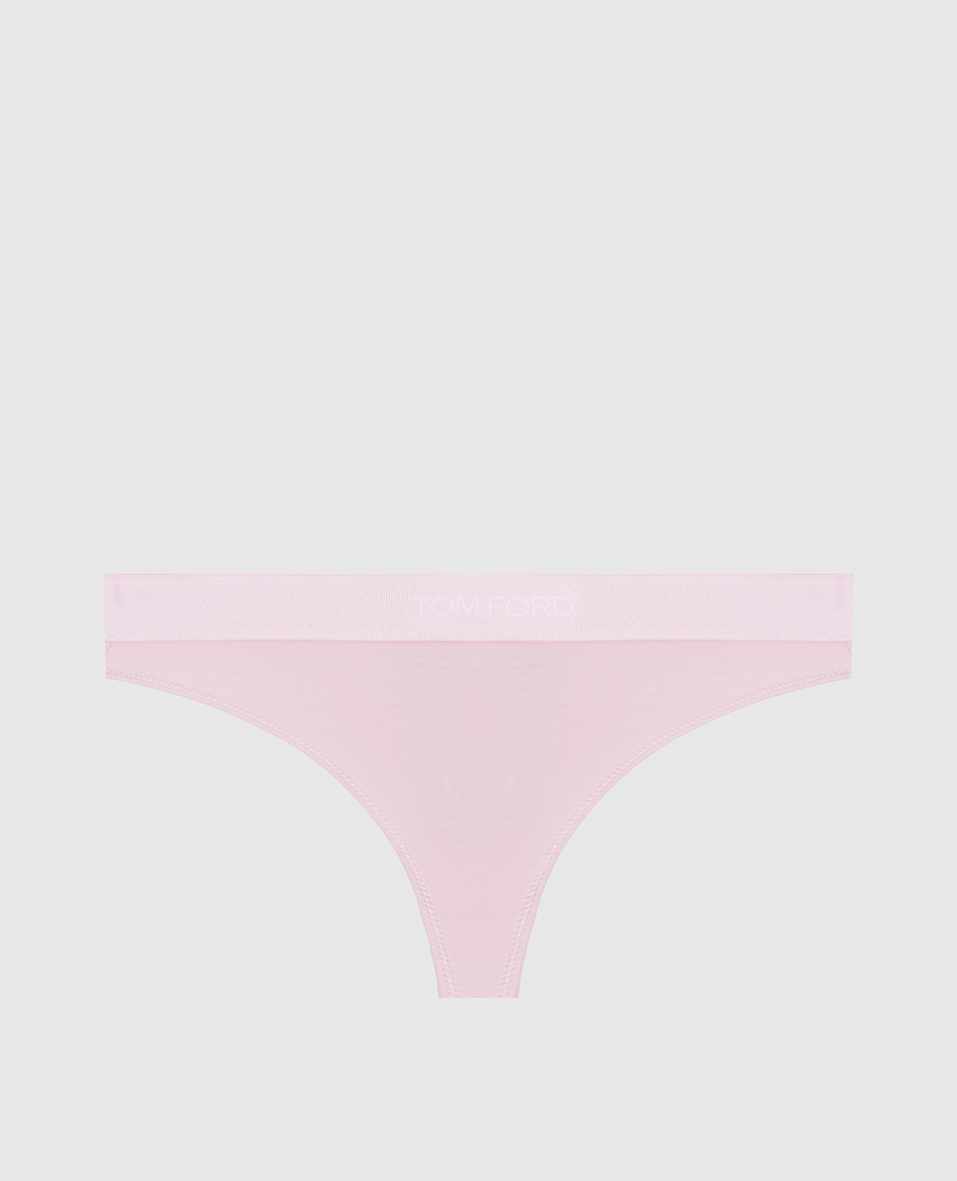 

Pink thong panties with woven logo pattern Tom Ford
