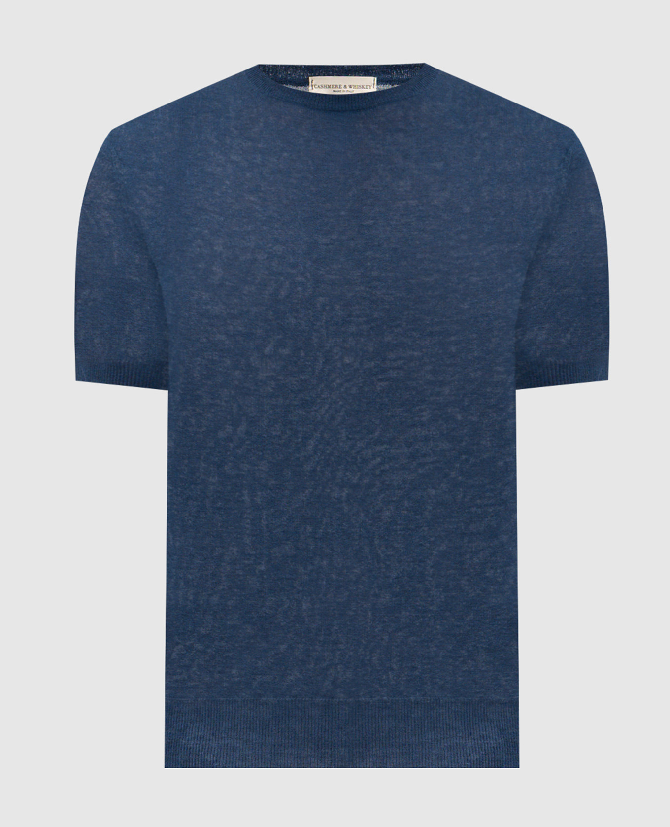 Blue linen t-shirt