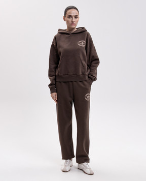 Sporty & Rich Brown Brianno joggers PA08783244BR03w