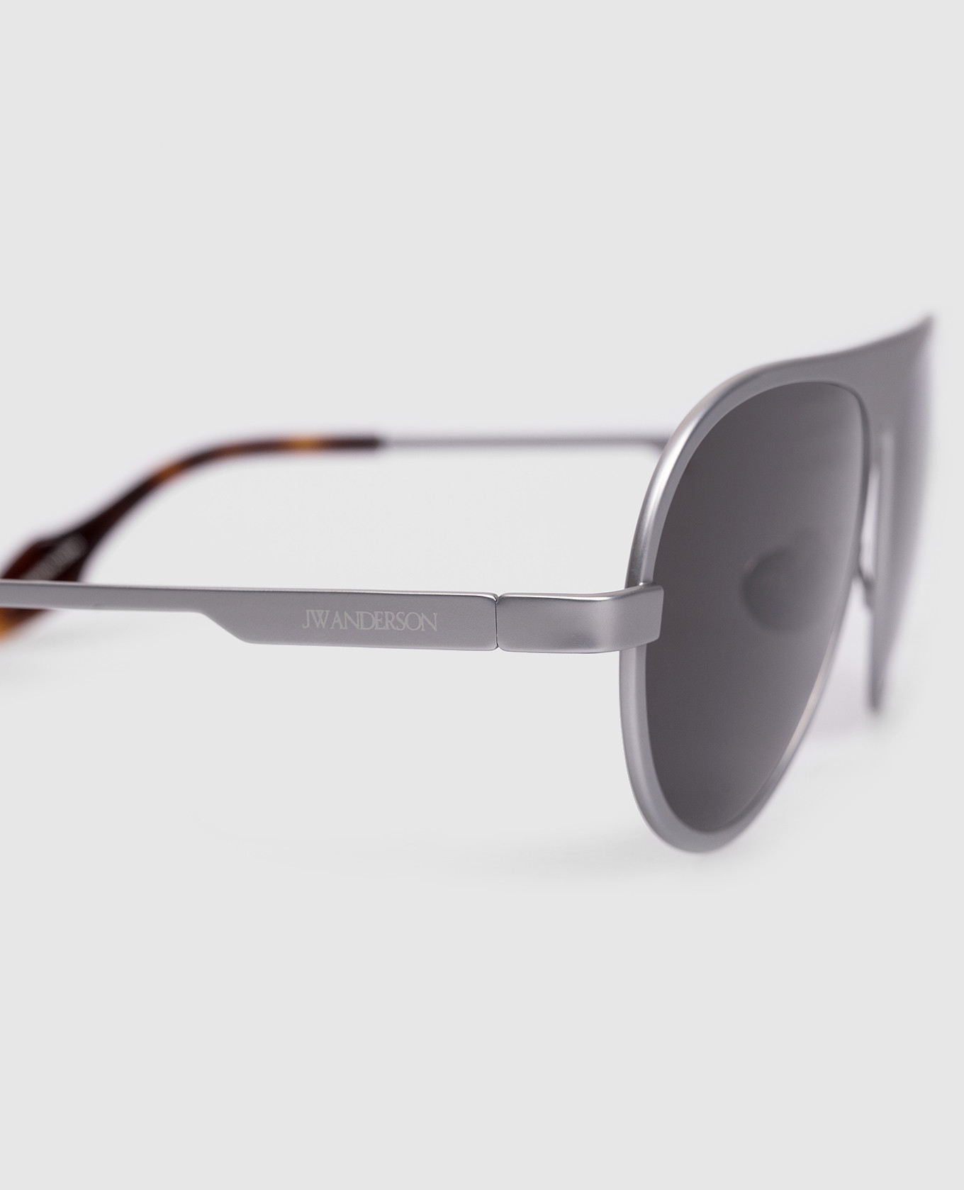 Silver Sunglasses JWA05-Aviator JW Anderson 4