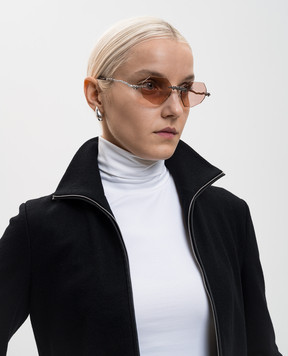 Kuboraum Silver Folding Sunglasses H44 KRSH44SP0000004P