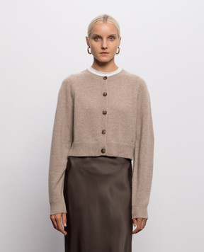 Loulou de Saison Beige HEIKE cashmere cardigan HEIKE