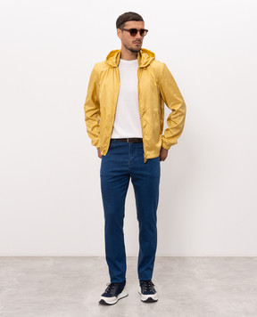 Stefano Ricci Yellow jacket with hood MZJ6200150IT3100